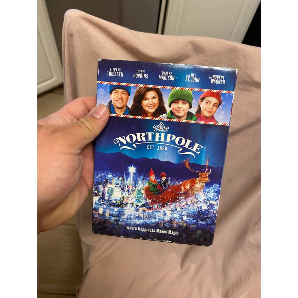 NORTHPOLE Est 1820 - Tiffani Thiessen HALLMARK DVD NEW/SEALED Holiday Christmas